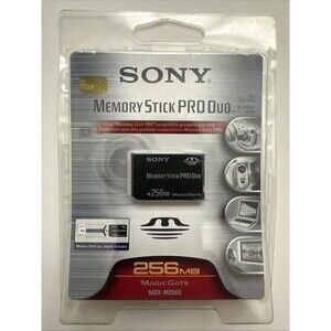 Sony 256MB Memory Stick PRO Duo Card - MSX-M256S